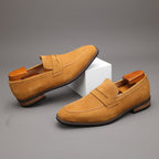 Mocassins homme à bande