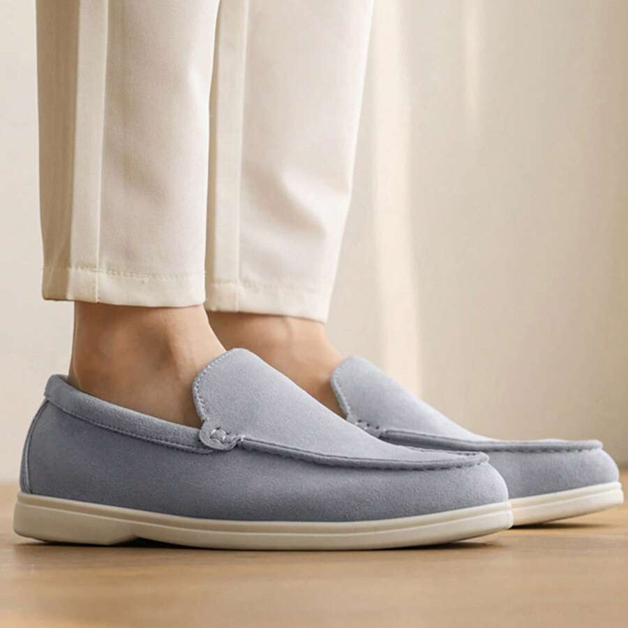 Mocassins homme à bout rond