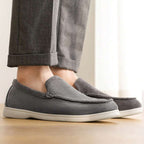Mocassins homme à bout rond