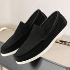 Mocassins homme à bout rond