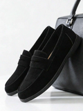 Mocassins homme à bride
