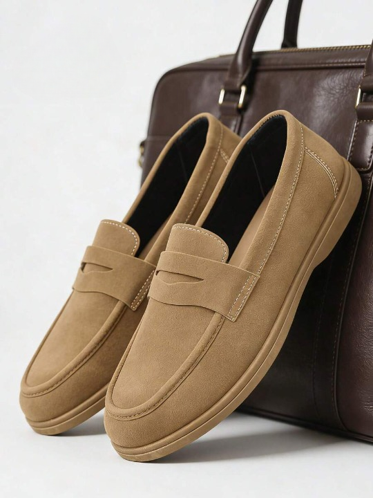 Mocassins homme à bride