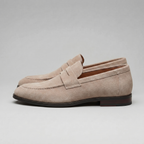 Mocassins homme à bride cousue
