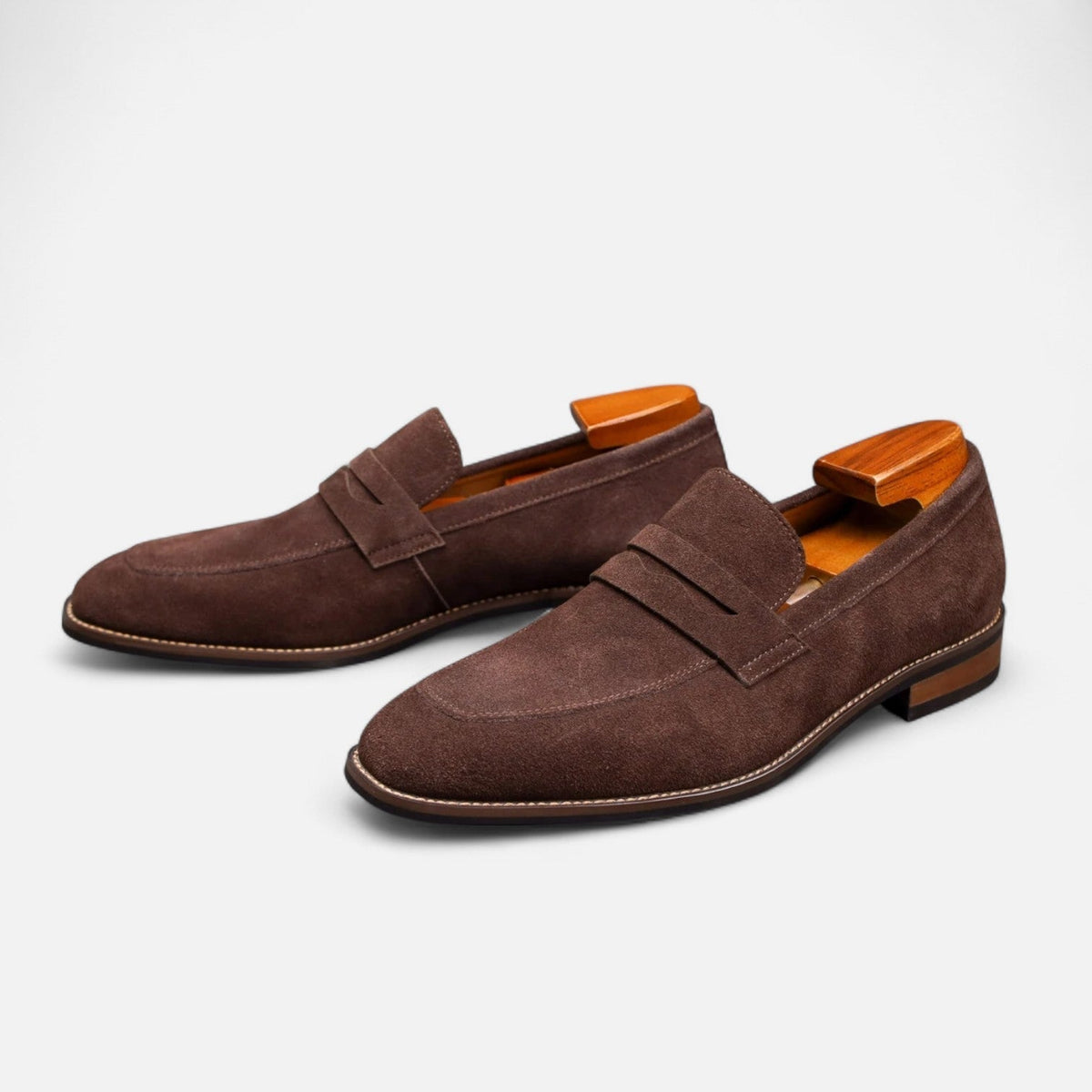Mocassins homme à bride découpée
