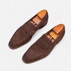 Mocassins homme à bride découpée
