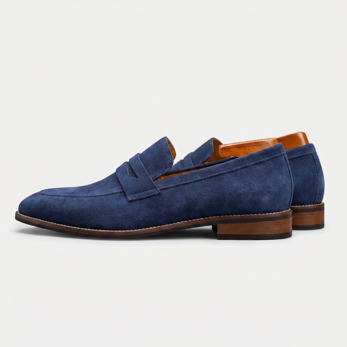 Mocassins homme à bride découpée