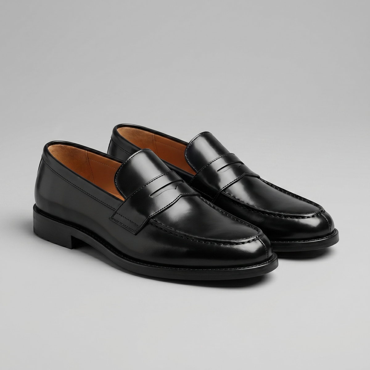 Mocassins homme à bride fendue