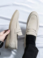 Mocassins homme à découpe frontale