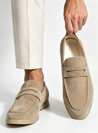 Mocassins homme à empeigne unie