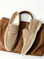 Mocassins homme à empeigne unie