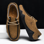 Mocassins homme à lacets semelle flexible