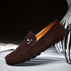 Mocassins homme à mors métallique