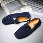 Mocassins homme à mors métallique