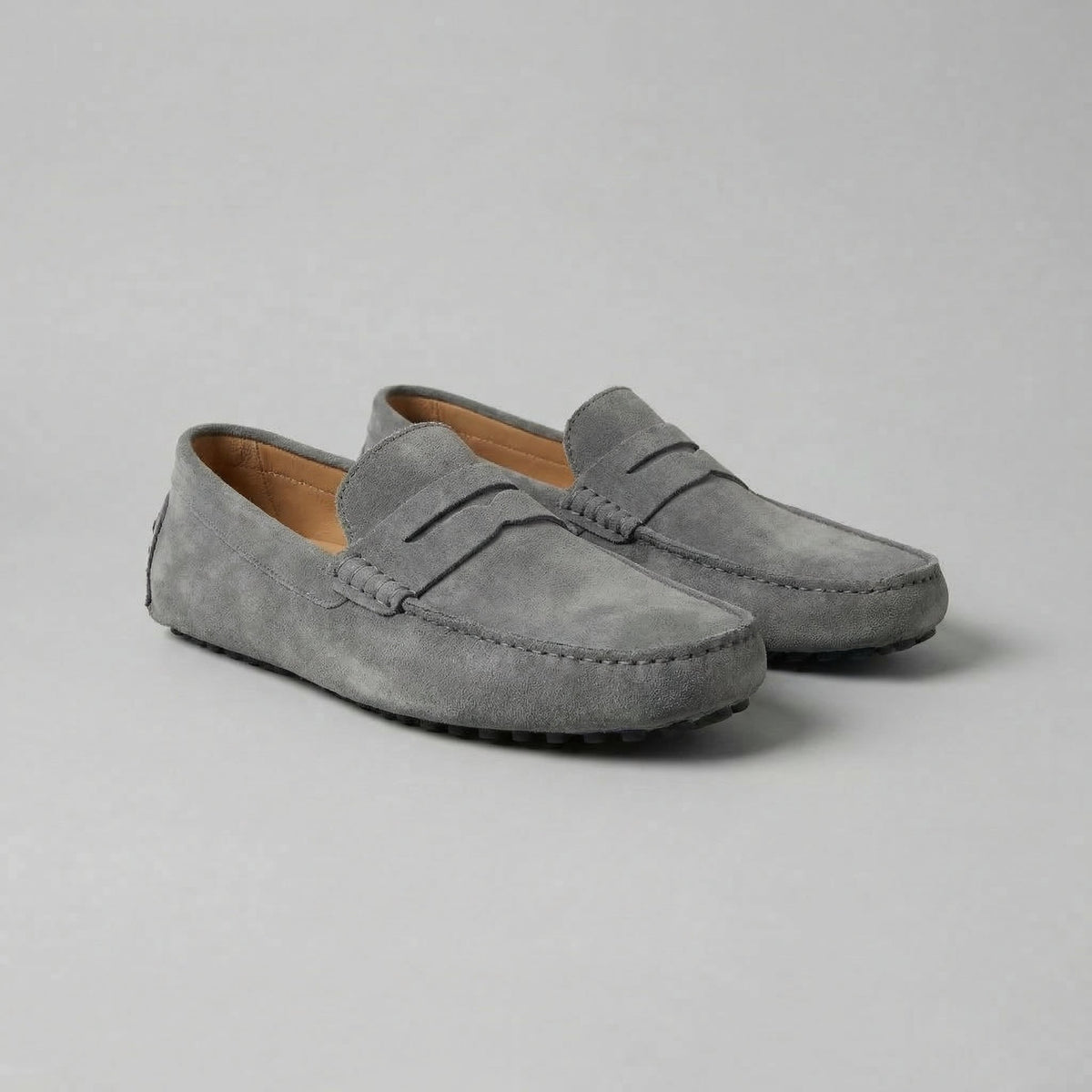 Mocassins homme à picots