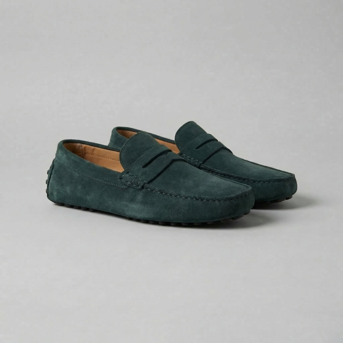 Mocassins homme à picots
