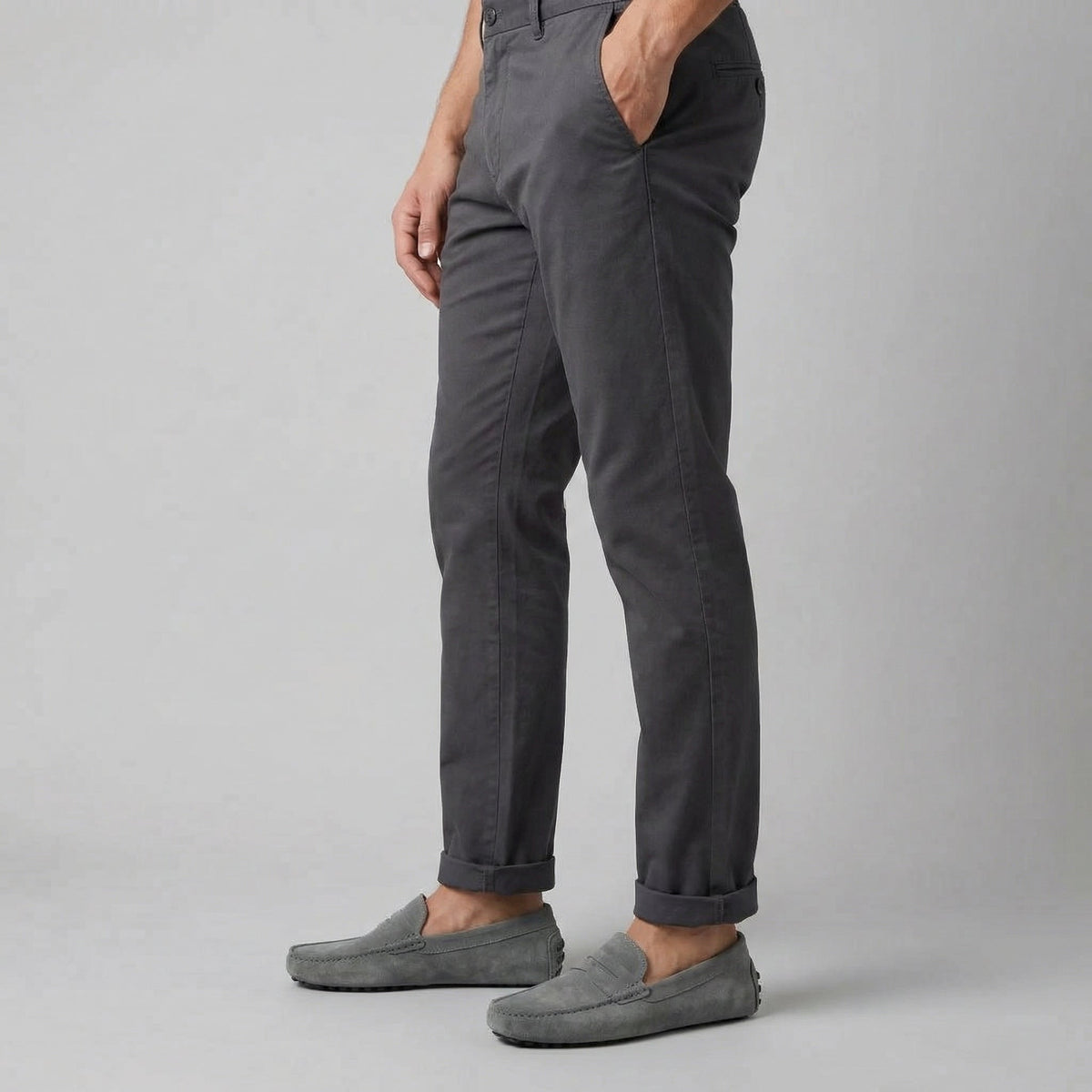 Mocassins homme à picots