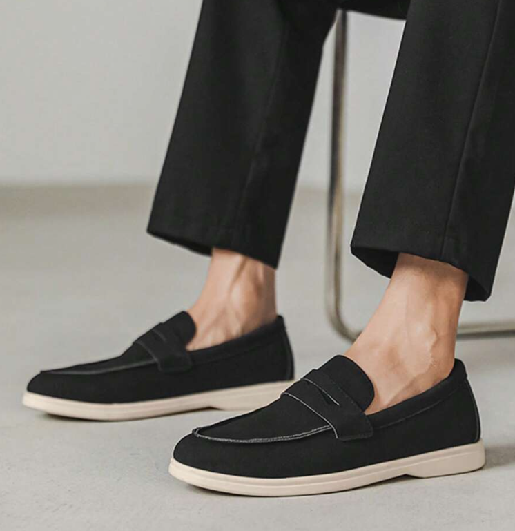 Mocassins homme à plateau cousu