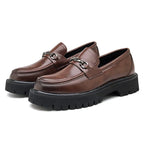 Mocassins homme à semelle crantée