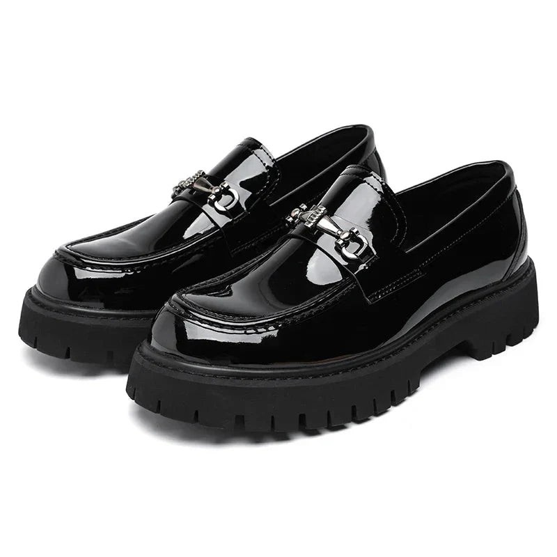 Mocassins homme à semelle crantée
