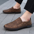 Mocassins homme ajourés