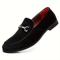 Mocassins homme à barrette métallique