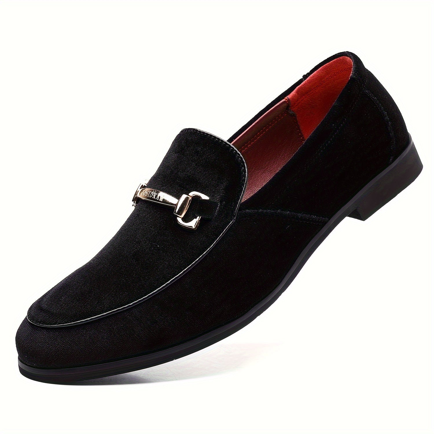 Mocassins homme à barrette métallique