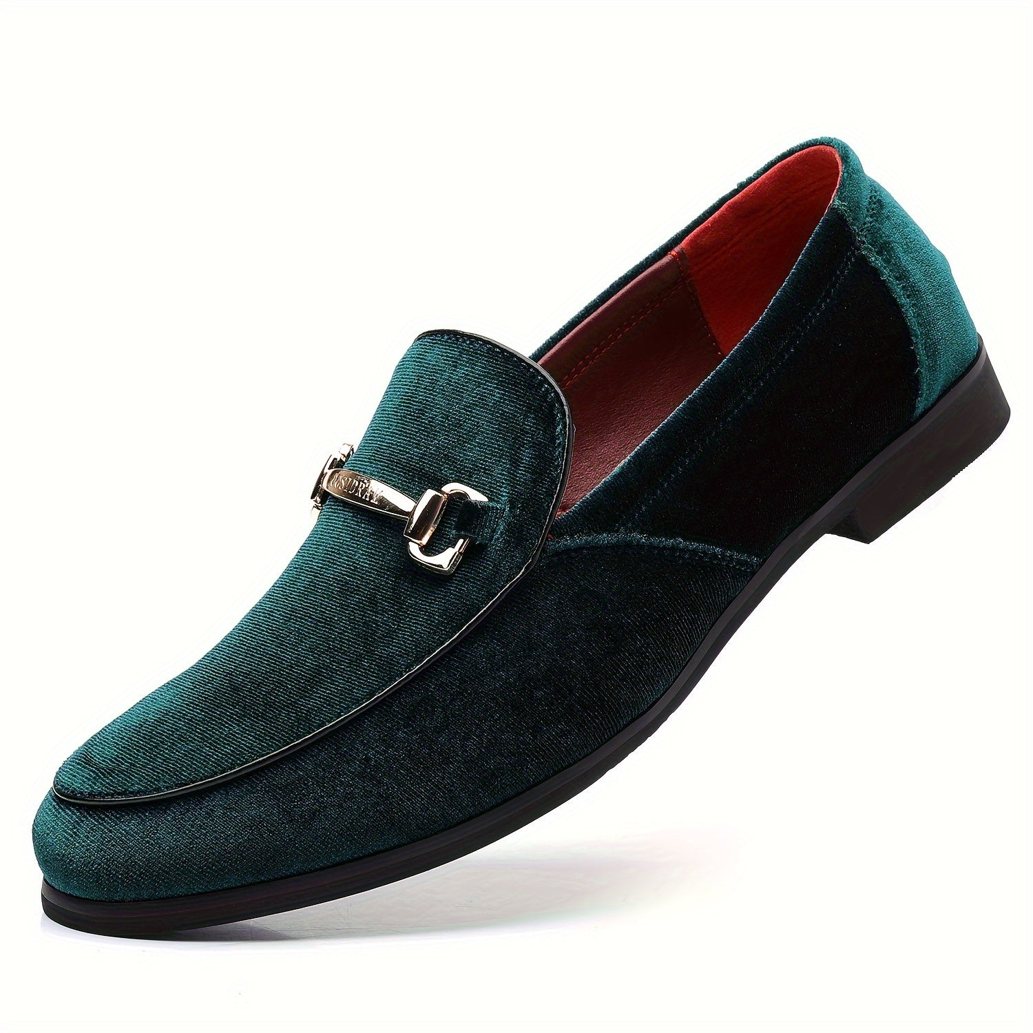 Mocassins homme à barrette métallique