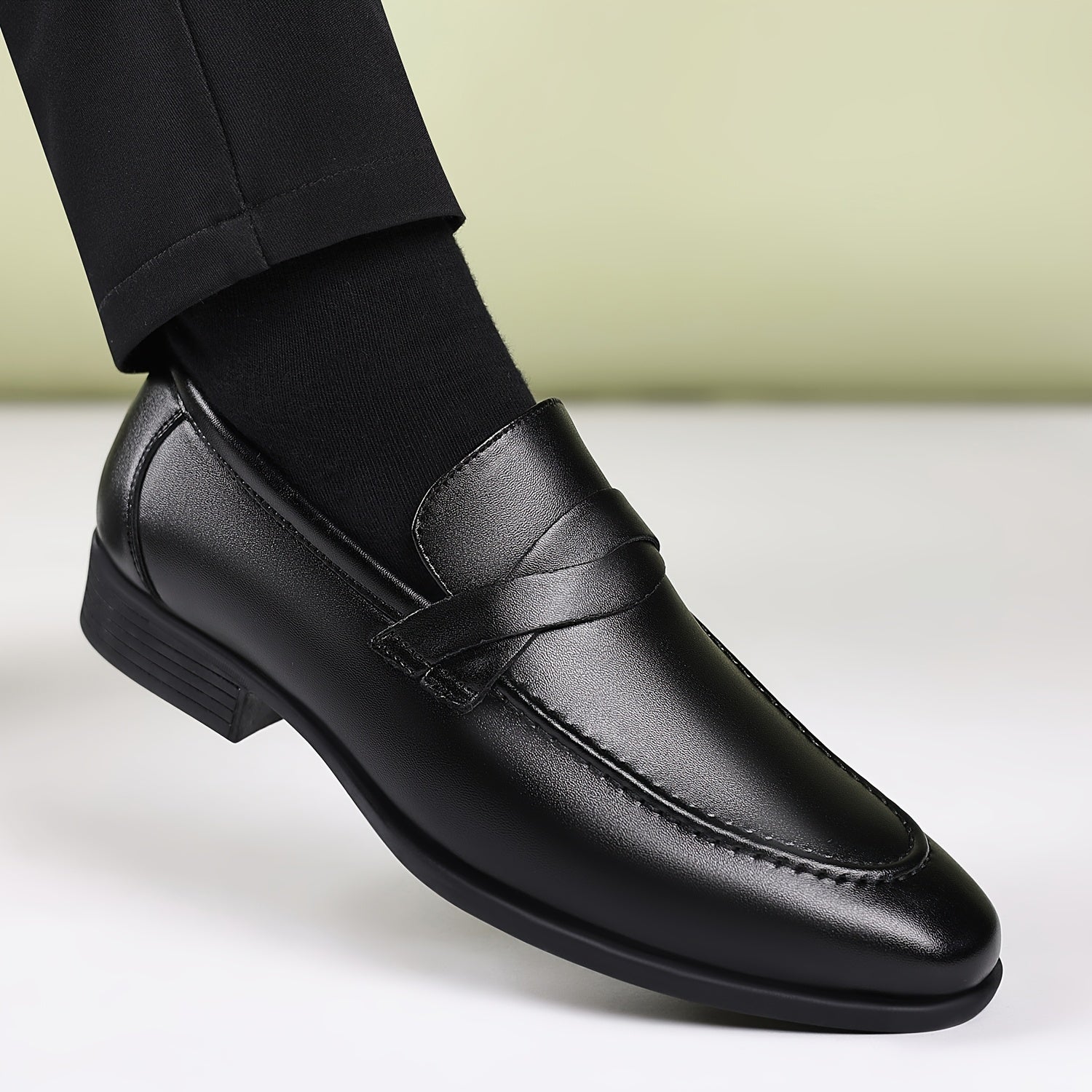 Mocassins homme classiques à bride