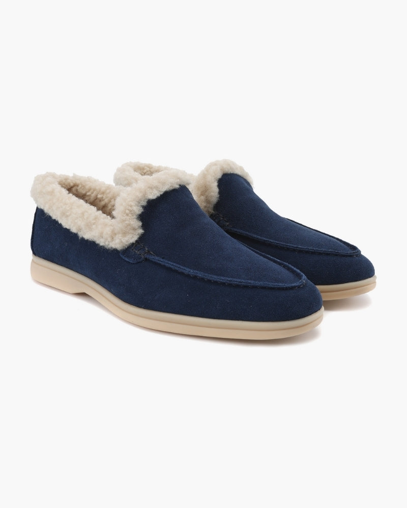 Mocassins homme doublés à enfiler