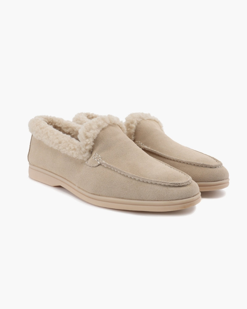 Mocassins homme doublés à enfiler