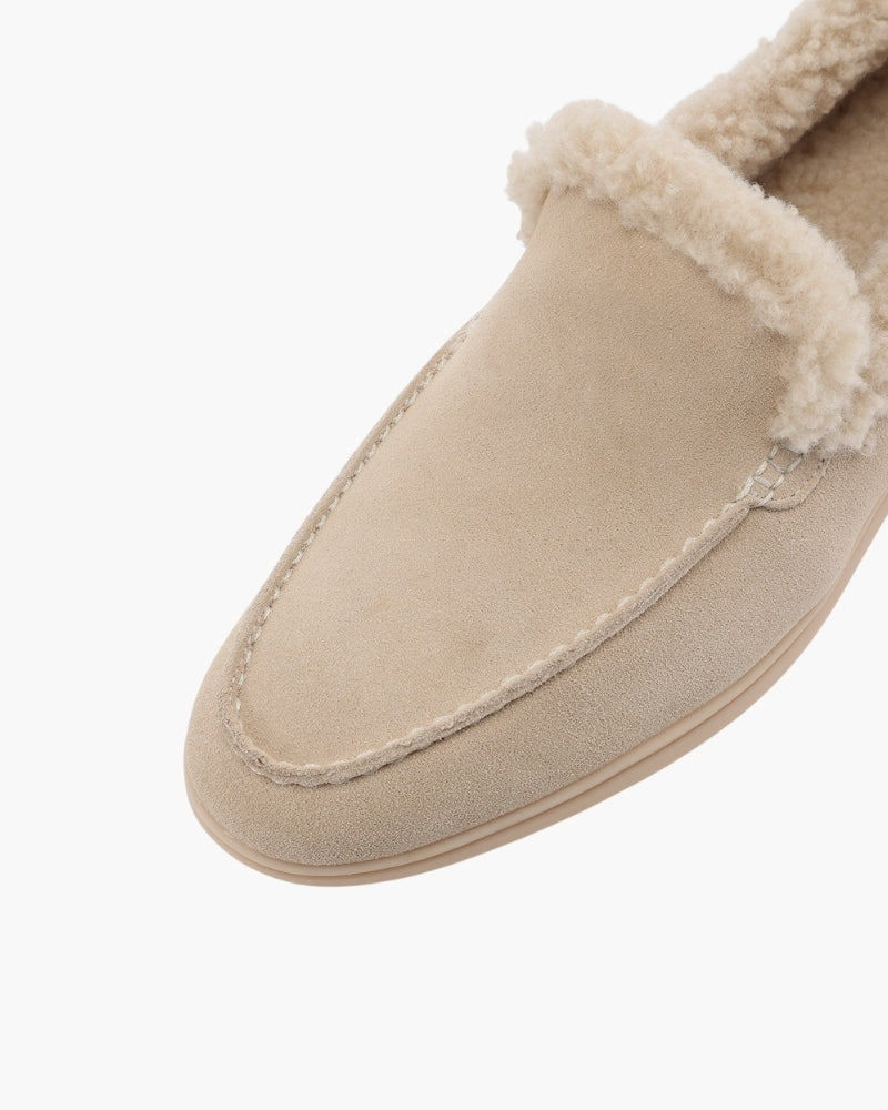 Mocassins homme doublés à enfiler