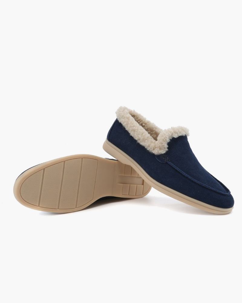 Mocassins homme doublés à enfiler
