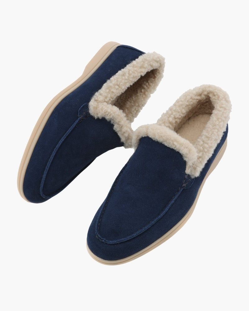 Mocassins homme doublés à enfiler