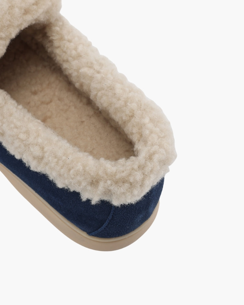 Mocassins homme doublés à enfiler