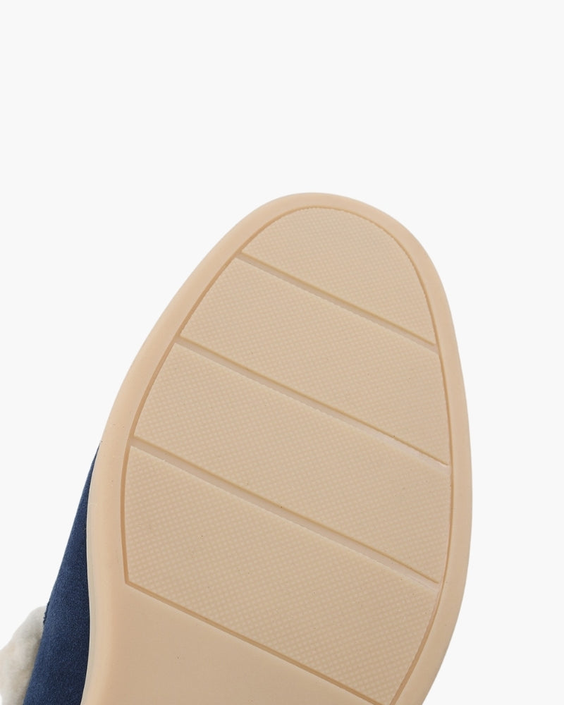Mocassins homme doublés à enfiler