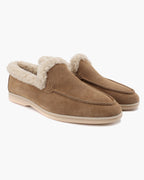 Mocassins homme doublés à enfiler