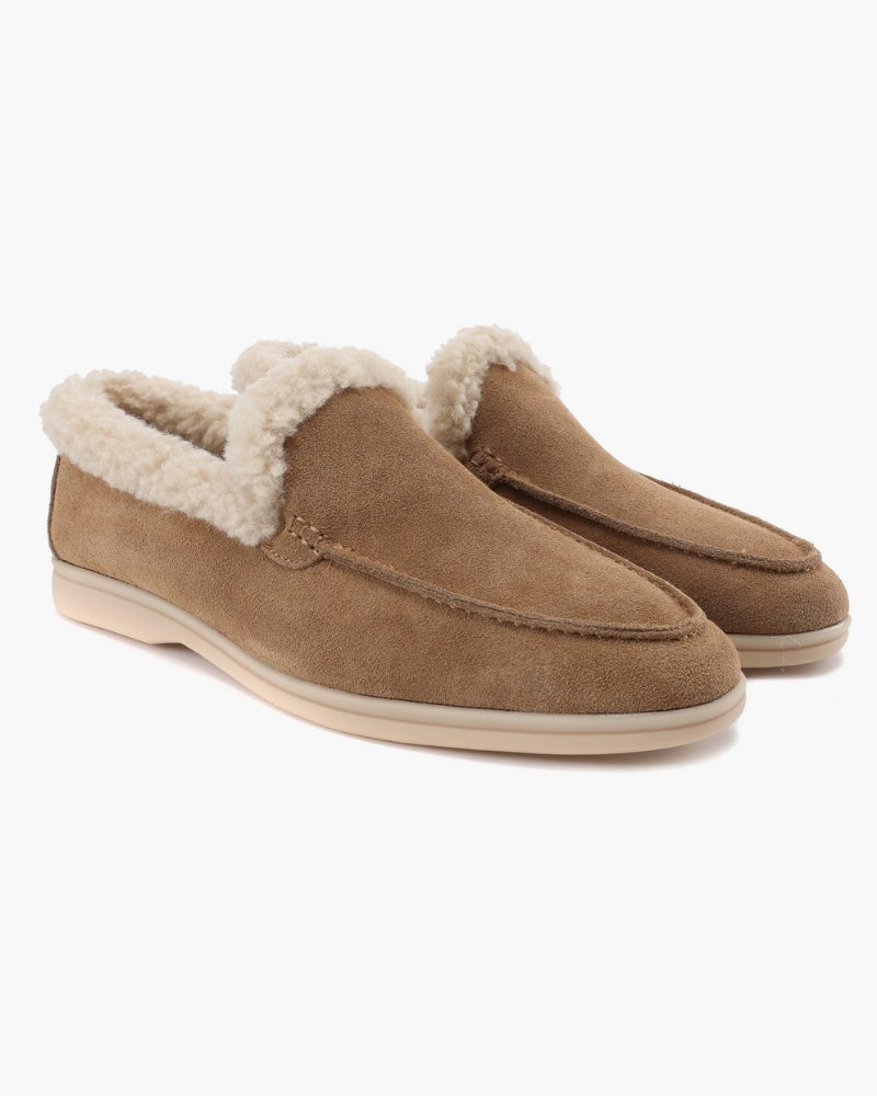 Mocassins homme doublés à enfiler