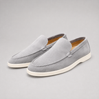 Mocassins homme effet daim à enfiler