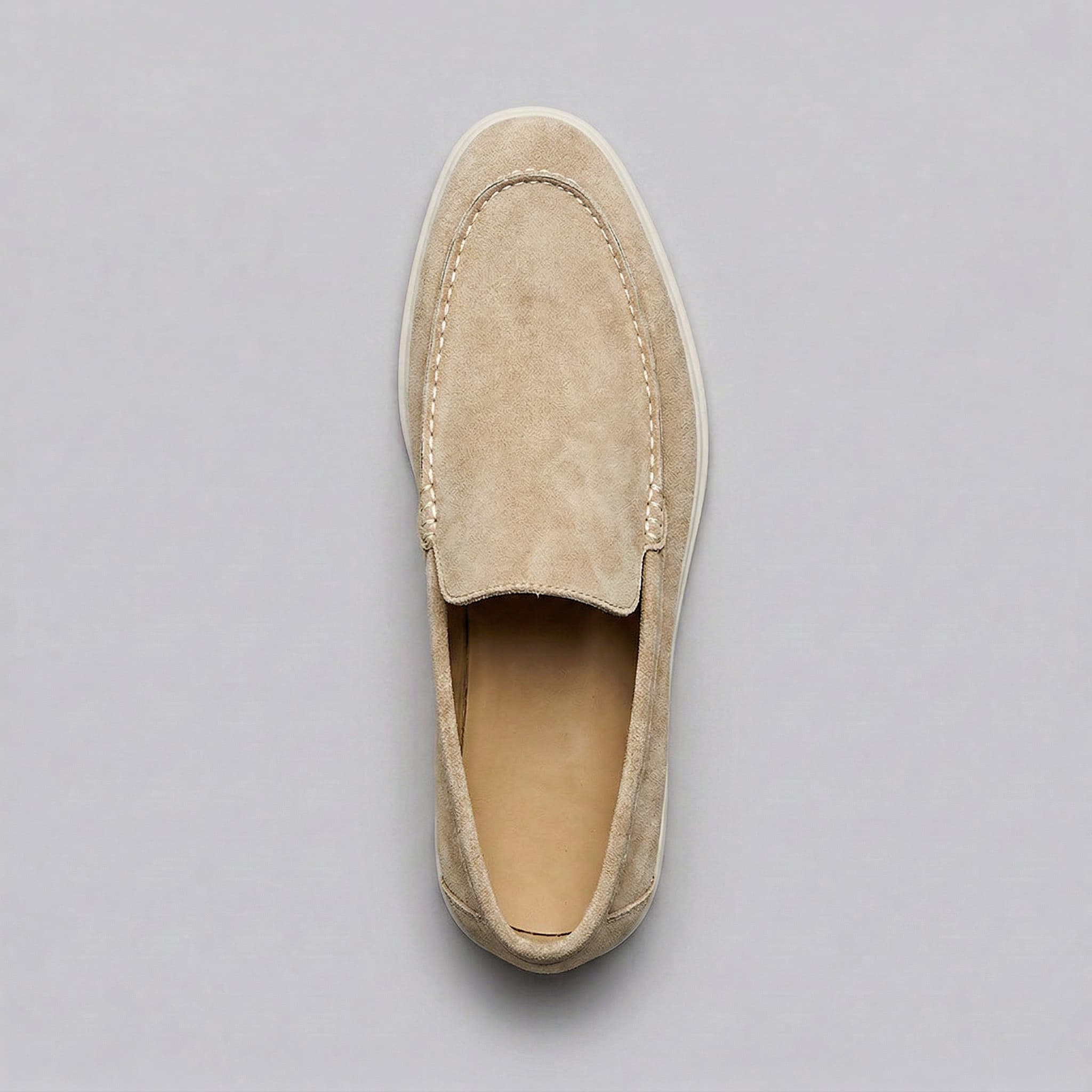 Mocassins homme en daim