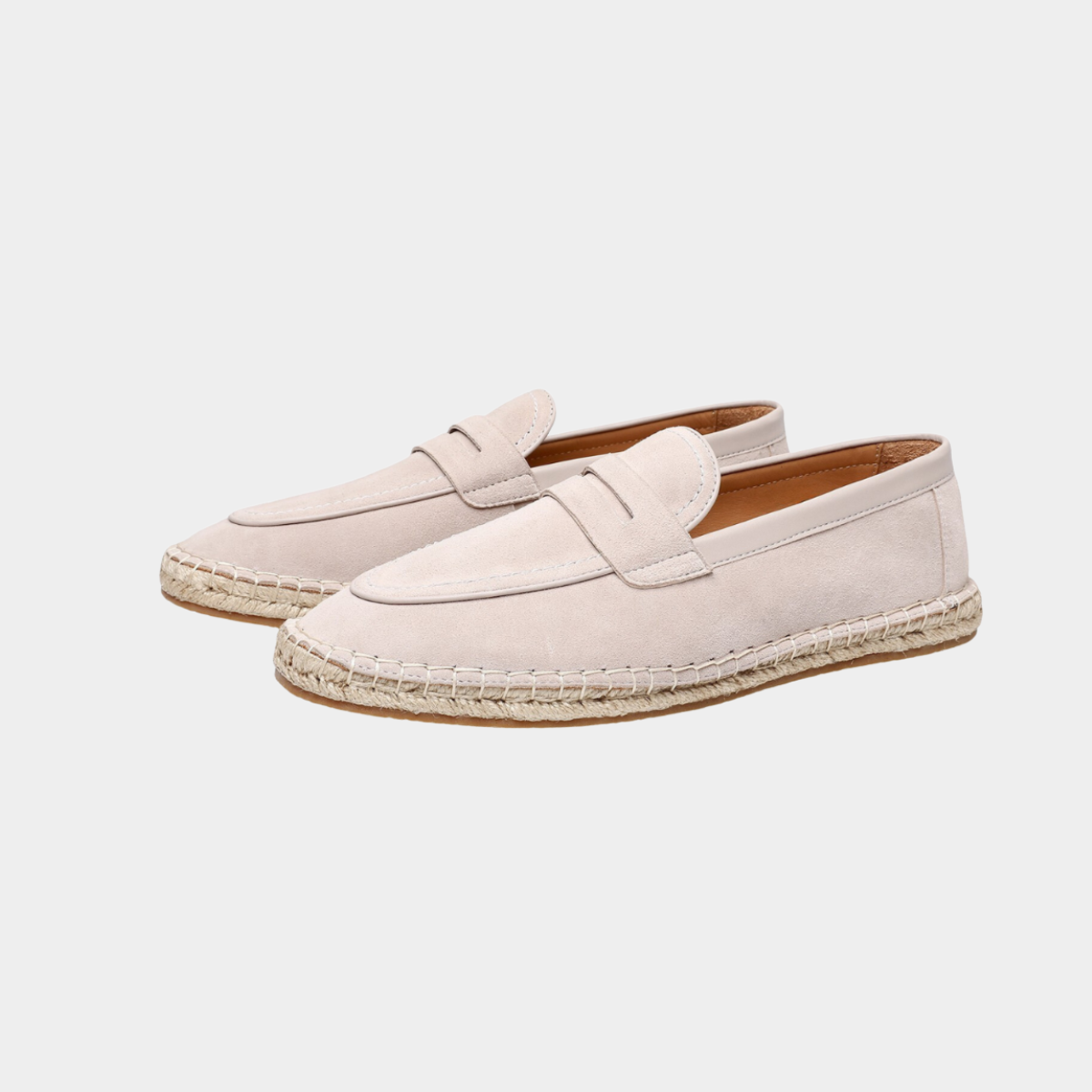 Mocassins homme espadrille à mors