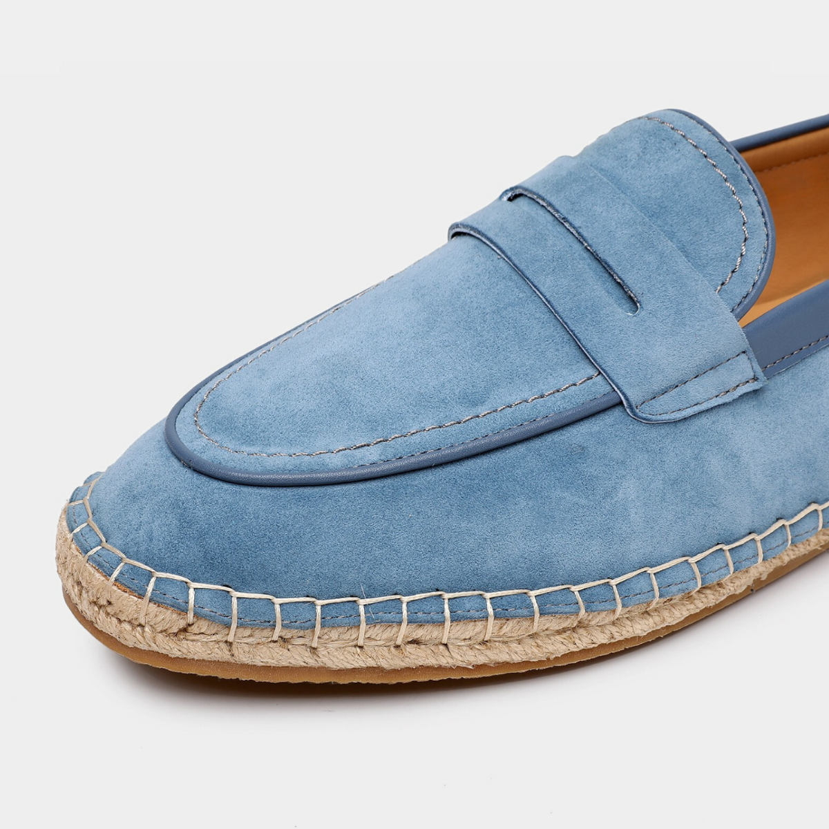 Mocassins homme espadrille à mors