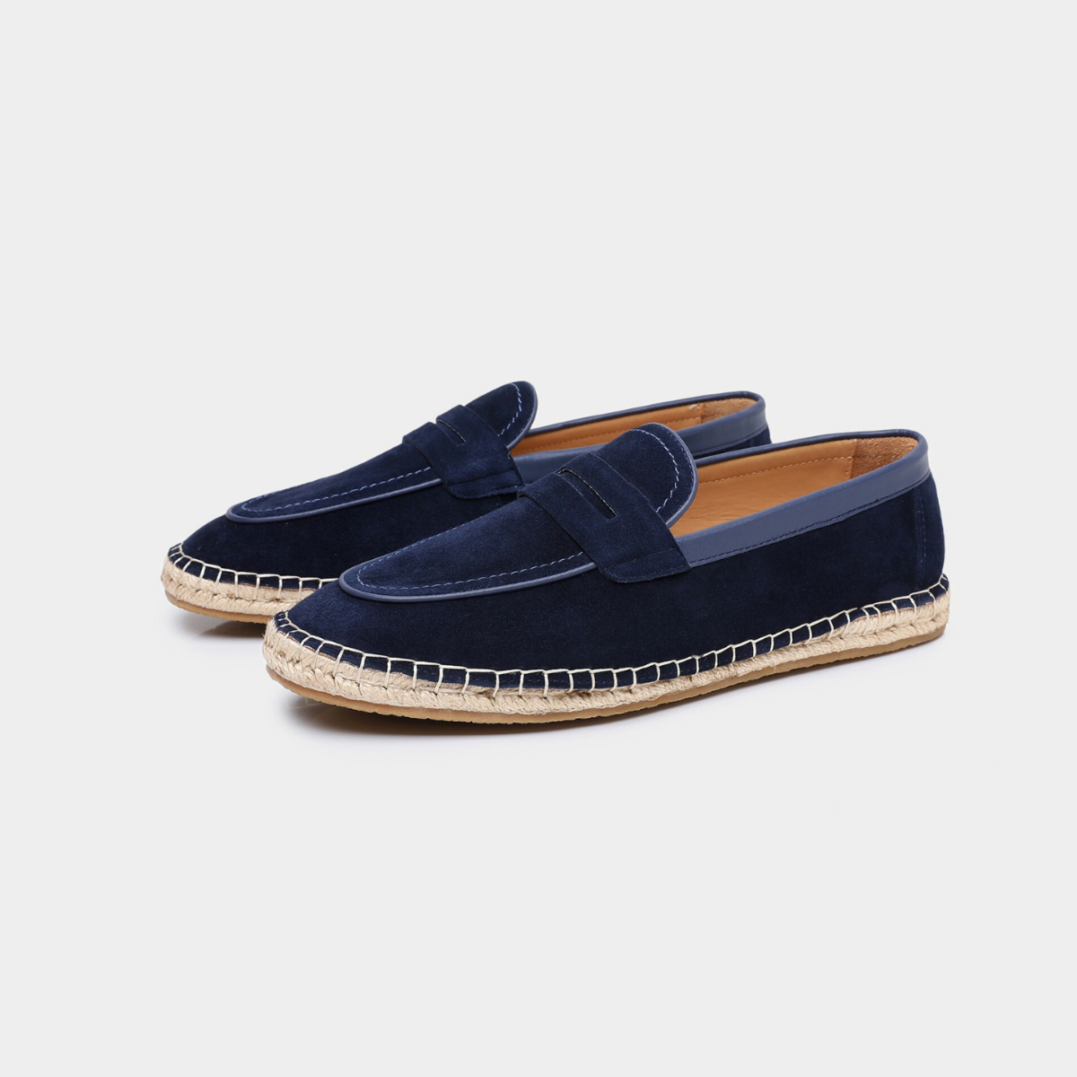 Mocassins homme espadrille à mors