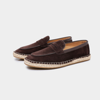 Mocassins homme espadrille à mors