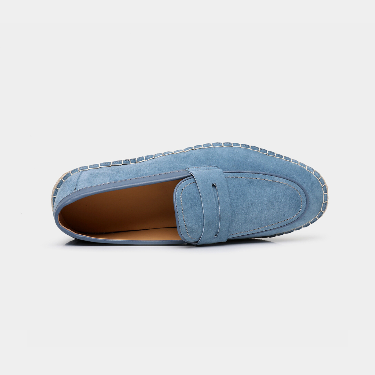 Mocassins homme espadrille à mors