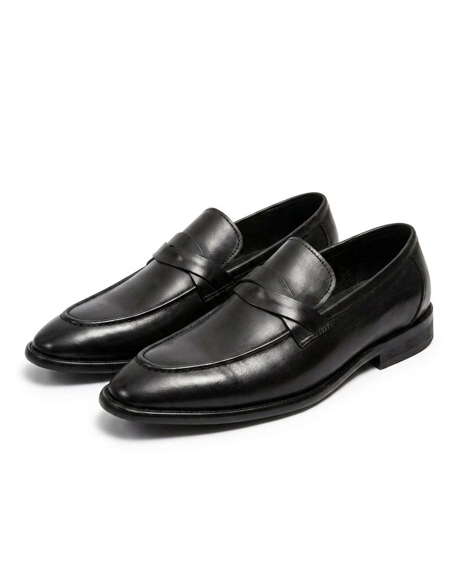 Mocassins homme habillés à enfiler