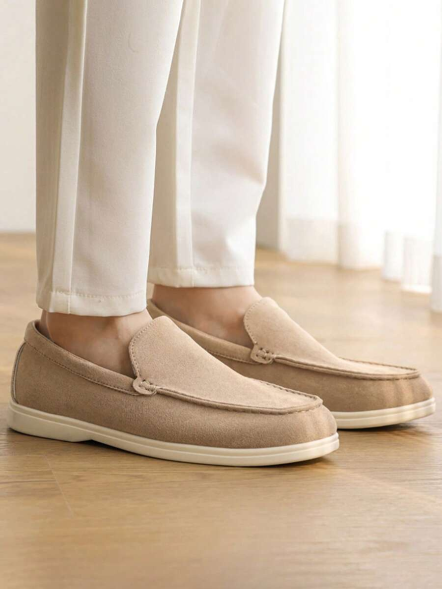 Mocassins homme à semelle contrastée