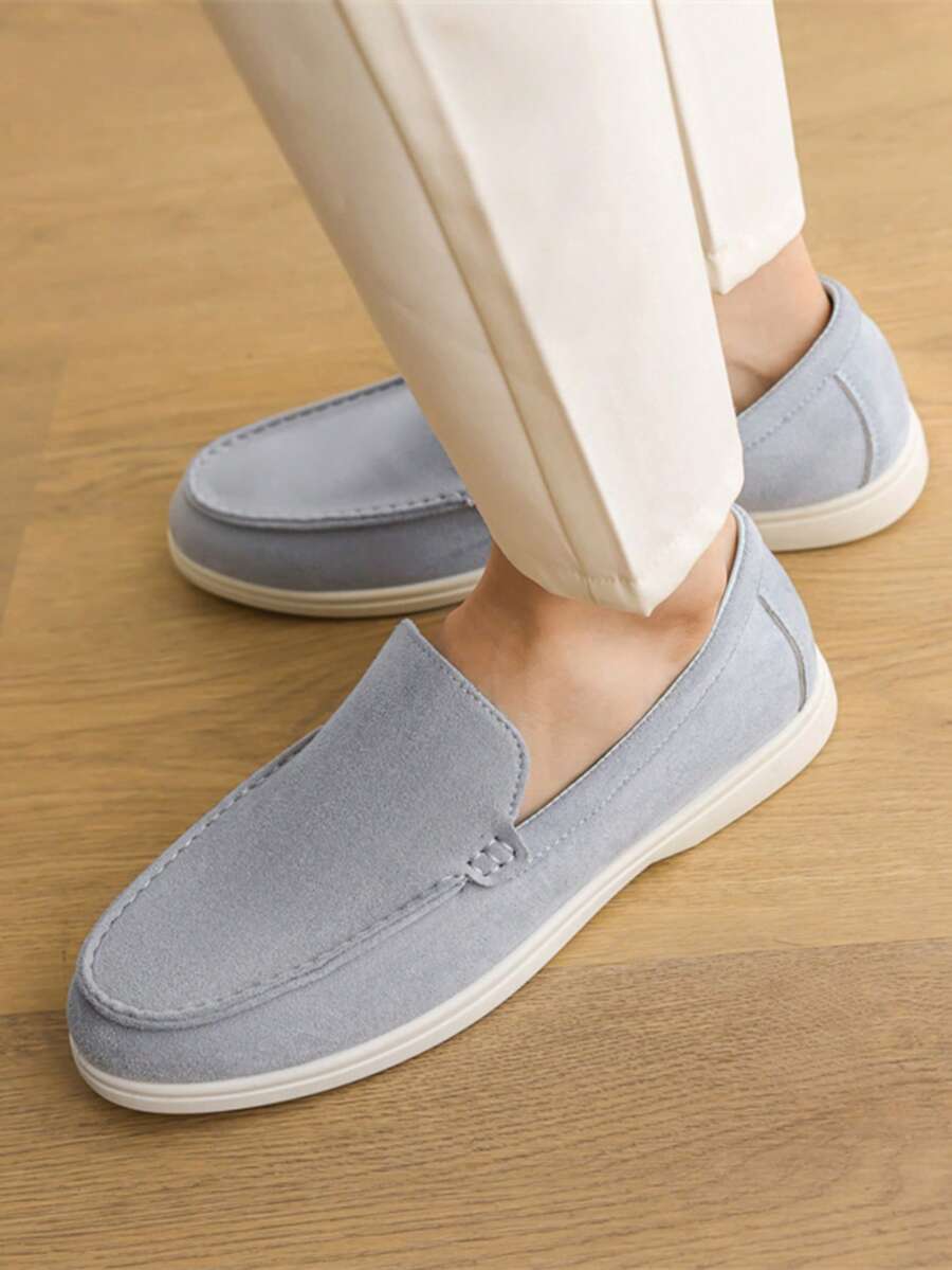 Mocassins homme à semelle contrastée