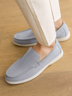 Mocassins homme à semelle contrastée