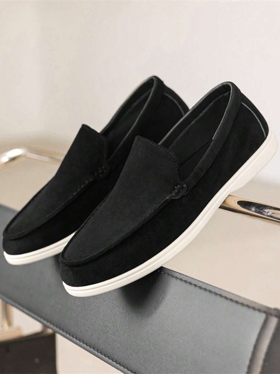 Mocassins homme à semelle contrastée