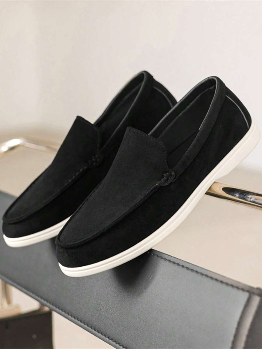 Mocassins homme à semelle contrastée